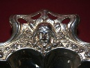 Silver plated decorative tray, France or Germany, late XIX century. - Picture 04