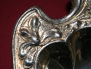 Alzatina in metallo argentato, Francia o Germania, fine del XIX secolo. - Foto 05