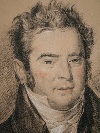 Male portrait, pencil and biacca on paper, France or United Kingdom, c. 1840. - Picture 02