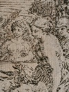 'Banchetto degli Dei', incisione a bulino di Johann Friedrich Greuter (Strasburgo 1590/93-Roma 1662). - Foto 07