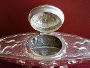 Navicella portaincenso in metallo argentato, Italia, inizi del XX secolo. - Foto 04