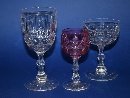 Servizio di bicchieri in cristallo, 62 pezzi, Thomas Webb, Regno Unito, 1906-1935.  - Foto 02