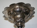 A silvered and embossed copper torchere, Italy, early XVIII century.  - Picture 09
