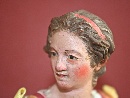 Contadina giovane, figura di presepe, Napoli, XIX secolo. - Foto 03