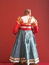 Contadina giovane, figura di presepe, Napoli, XIX secolo. - Foto 09