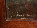 'San Pietro', olio su carta, firmato Giu. Palma fece 1840, scuola italiana della prima met del XIX secolo. - Foto 06