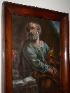 'San Pietro', olio su carta, firmato Giu. Palma fece 1840, scuola italiana della prima met del XIX secolo. - Foto 09